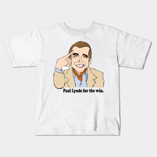 HOLLYWOOD SQUARES PAUL LYNDE FAN ART Kids T-Shirt